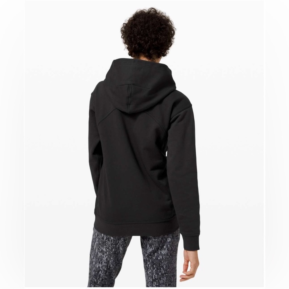 Lululemon All Yours Hoodie *Terry in Black Size 6 - Picture 2 of 8